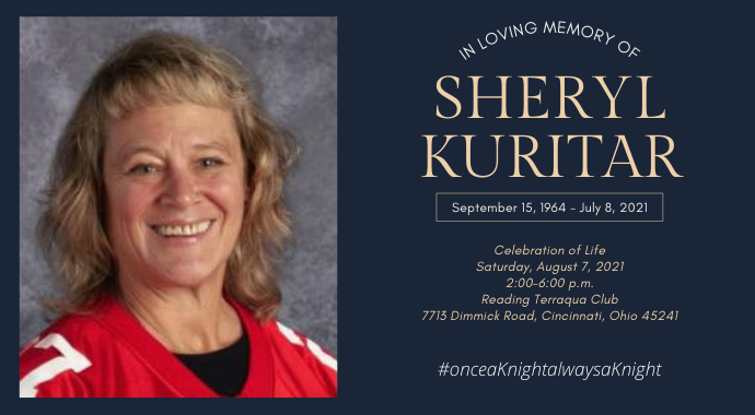 In memory of Sheryl Kuritar In memory of Sheryl Kuritar